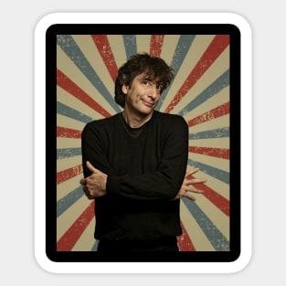 Neil Gaiman Sticker